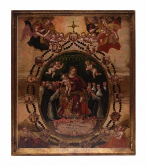 Virgen del rosario