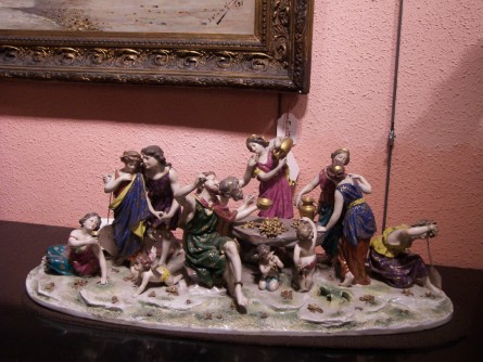 Porcelana de Capodimonte y Nápoles