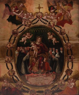 Virgen del rosario