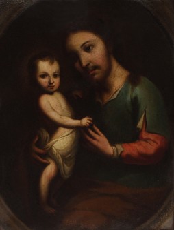 San José con el niño