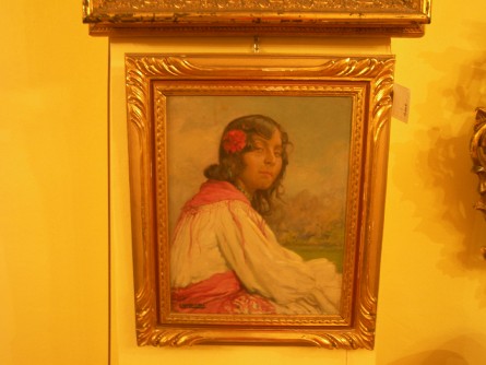 Retrato  de Gitana.